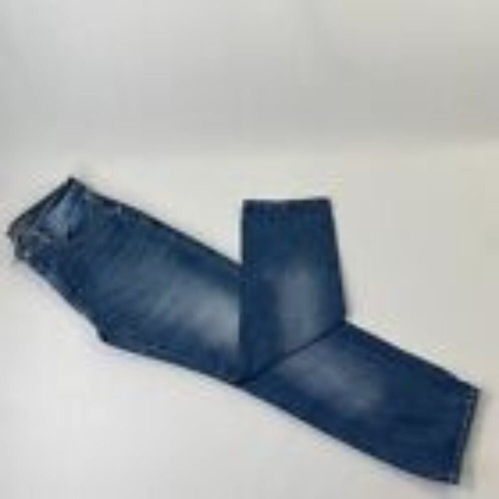 American Eagle Outfitters Jeans Women's 28 X 28 Blue Denim Mid-Rise Straight Leg